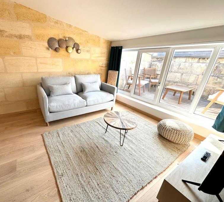 5- Hypercentre - 4Pers - Clim - Terrasse - Netflix Apartment Libourne Luaran gambar